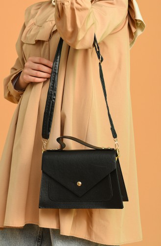 Black Shoulder Bag 0030-01