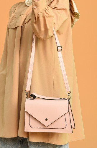 Powder Pink Shoulder Bag 0030-12