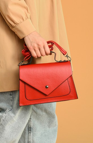 Red Shoulder Bag 0030-13