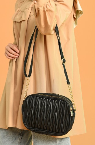 Black Shoulder Bag 0032-01