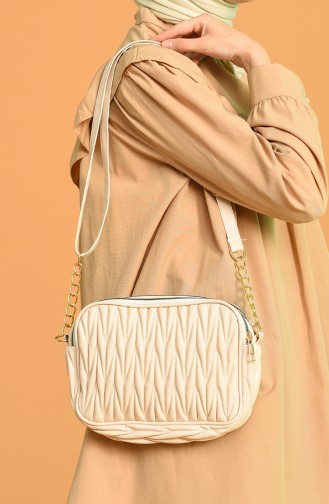 Cream Shoulder Bags 0032-08