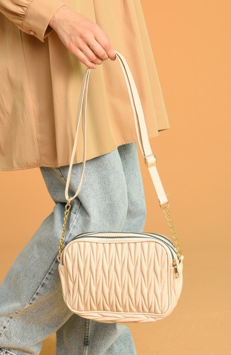 Cream Shoulder Bags 0032-08