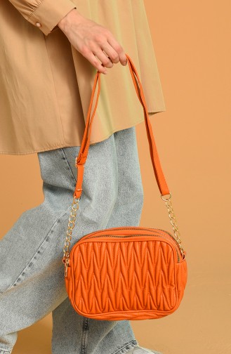 Orange Shoulder Bag 0032-14