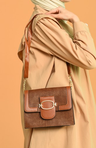 Tan Shoulder Bags 0034-05