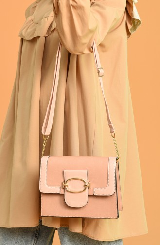 Powder Pink Shoulder Bag 0034-12