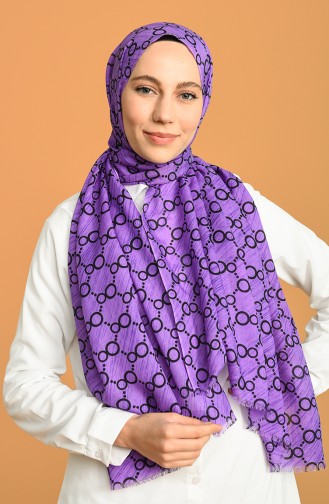 Lilac Color Shawl 105-109