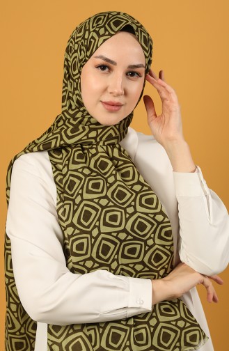 Oil Green Shawl 134-109