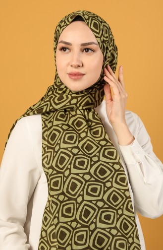 Oil Green Shawl 134-109