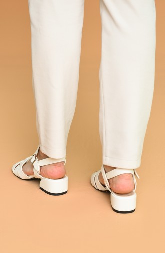 White Summer Sandals 5-15-04