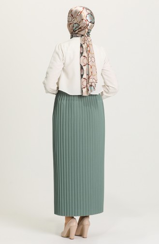 Mint Green Skirt 5635-02