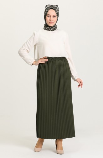 Khaki Skirt 5635-04