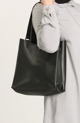 Black Shoulder Bag 0022-01