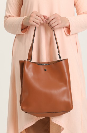 Tan Shoulder Bags 0022-05