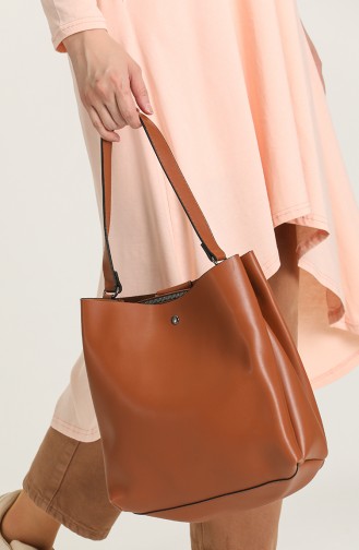 Tan Shoulder Bags 0022-05