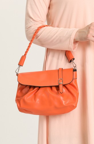 Orange Shoulder Bags 0033-14