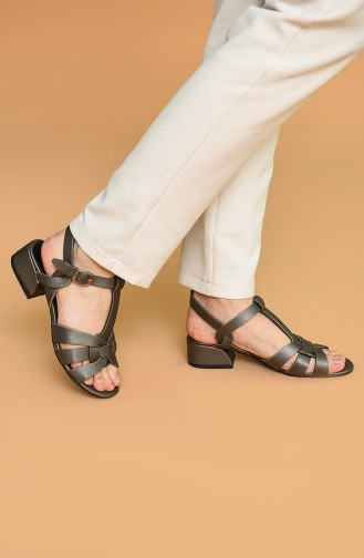 Platin Sommer Sandalen 5-15-06