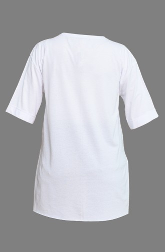 T-Shirt Blanc 2325-01