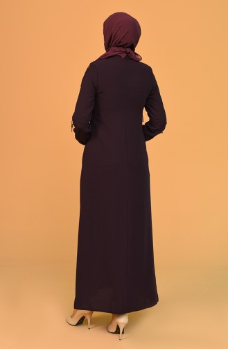 Purple Abaya 7007-07
