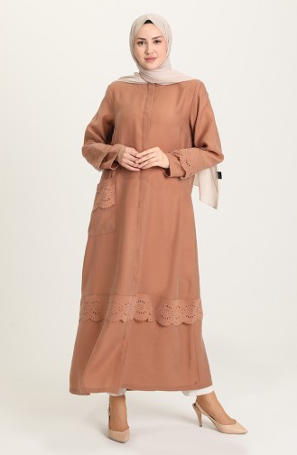 Abayas Couleur brique 0452-04