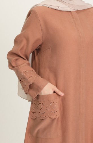 Ziegelrot Abayas 0452-04