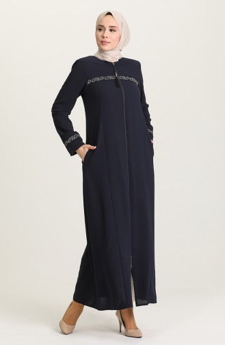 Dunkelblau Abayas 4310-02