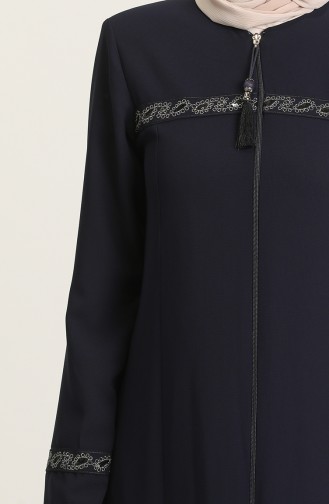 Dunkelblau Abayas 4310-02