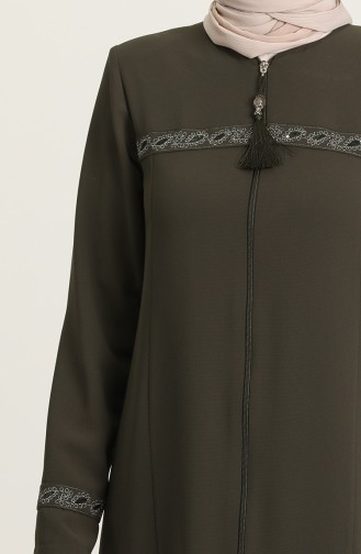 Khaki Abaya 4310-03