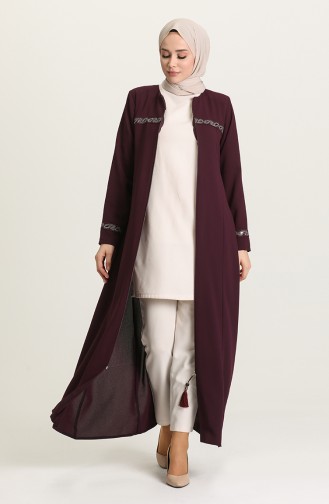 Plum Abaya 4310-05