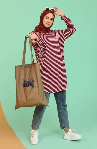 Dunkel-Beige Schultertasche 0151-03