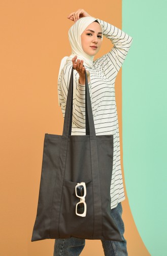 Gray Shoulder Bags 0151-09