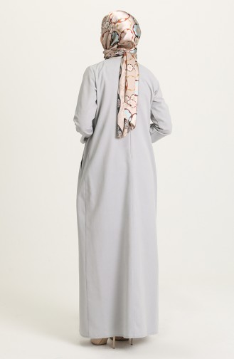 Robe Hijab Gris 3274-02