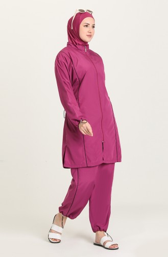 Maillot de Bain Hijab Plum 212050-03