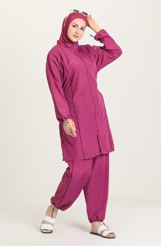 Maillot de Bain Hijab Plum 212050-03