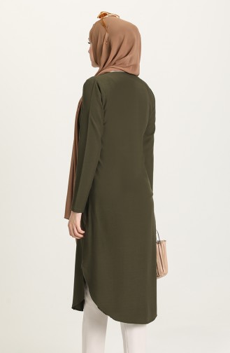 Buttoned Tunic 2034-13 Green 2034-13