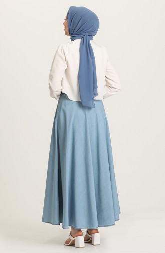 Ice Blue Skirt 1020216ETK-01