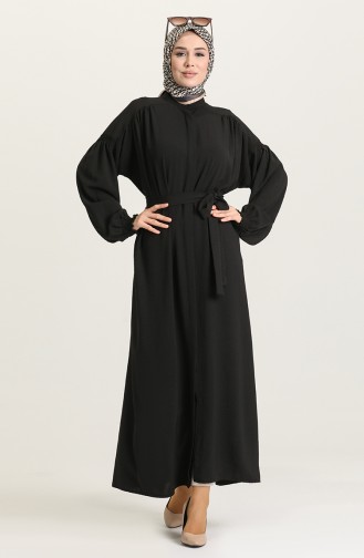Black Abaya 8042-01