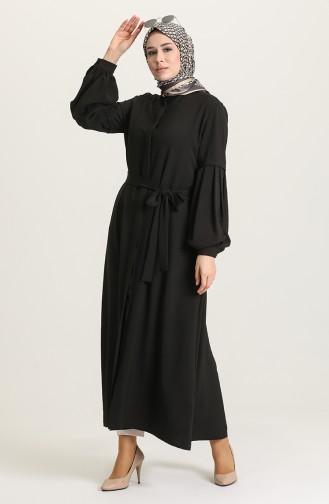 Black Abaya 8043-01