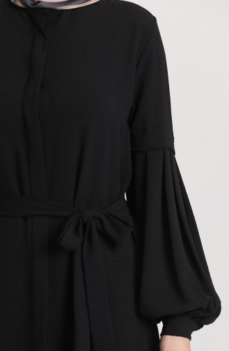 Schwarz Abayas 8043-01