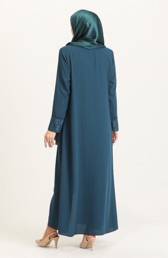 Petroleum Abayas 4005-06