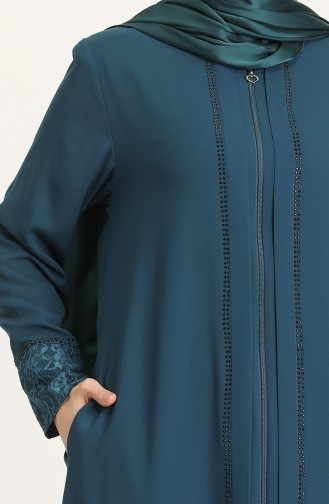 Petroleum Abayas 4005-06