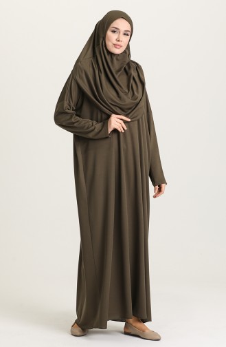 Khaki Praying Dress 0900B-07