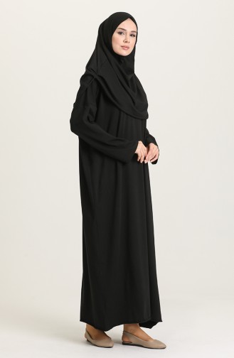 Black Prayer Dress 1167-01