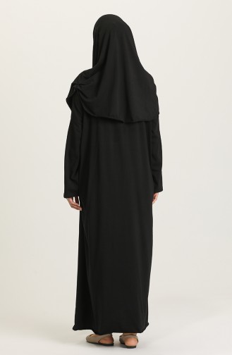 Black Praying Dress 1167-01