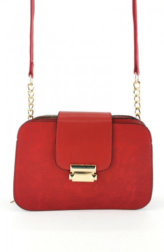Red Shoulder Bags 3543-40