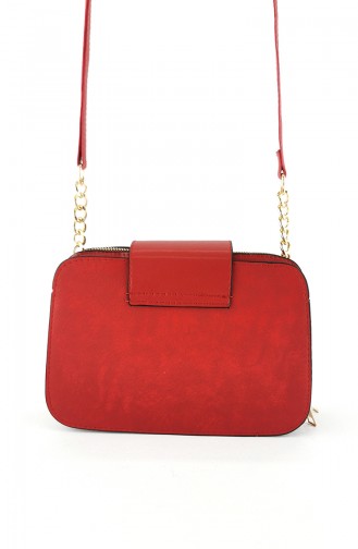 Red Shoulder Bags 3543-40