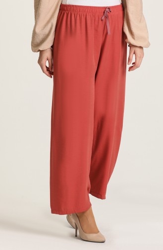 Pantalon Couleur brique 4420-05