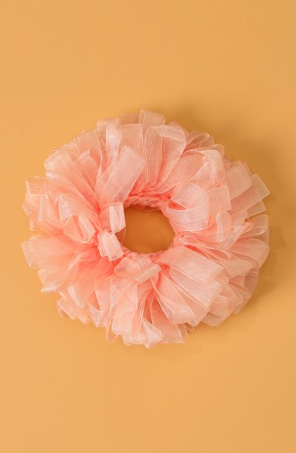 Pince à cheveux Rose Orange pâle 6001-03