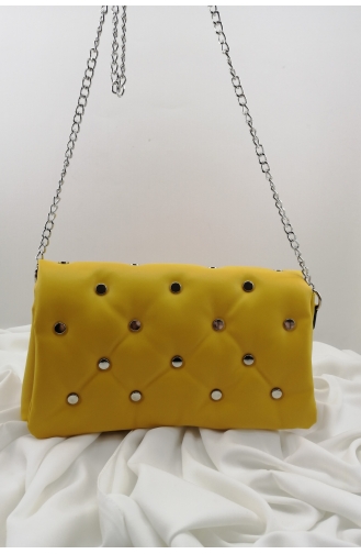 Sac D`épaule Jaune 0937-05