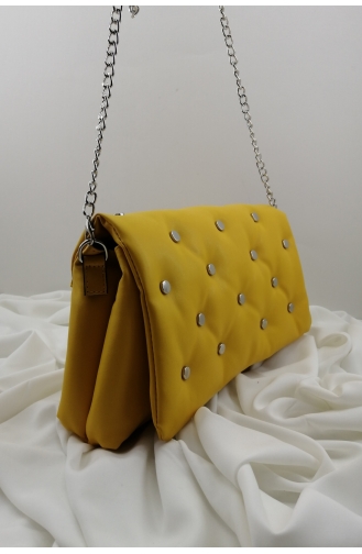 Sac D`épaule Jaune 0937-05