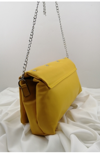 Sac D`épaule Jaune 0937-05